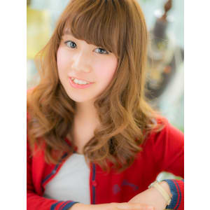 巻き髪ロングa