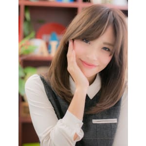 グラデカラーの”小悪魔”セミディa