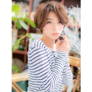 ドライな質感☆やわふわショートボブa