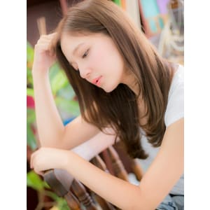 【横顔スタイル】愛され☆ナチュストレート