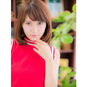 【まっすぐストレート】目力ＵＰ☆の♪サラツヤミディ