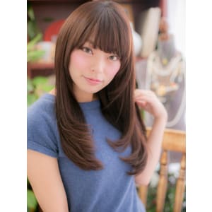 素髪感が魅力たおやかロングｂ