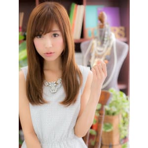 【まっすぐストレート】ラフな質感＊リラクシーロング