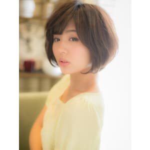 【ボブスタイル】旬顔★ふわミディ