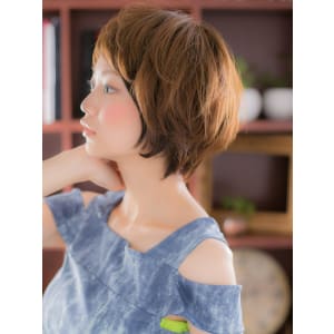 小顔☆ふんわり無造作ショート