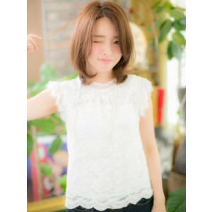 落ち着いた‥ミディアムレイヤ―b