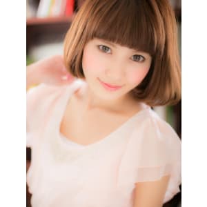 厚めバングがCUTE☆ふんわり☆ワンカールボブ