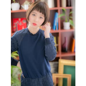 【ボブスタイル】モード＆ガーリーフレンチシック・ボブ