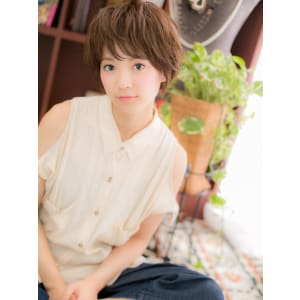 【ショートスタイル】ピュアな透明感”美人顔”ショート