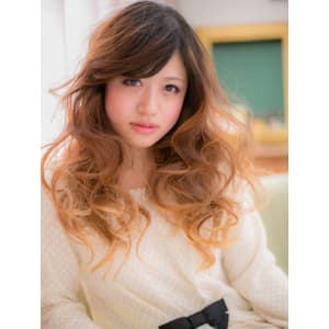 【グラデーション】アレンジ幅UP！‥甘くないウェーブロング