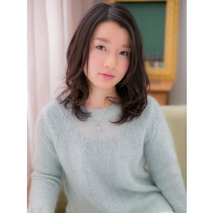 【クールフェミニンな★大人セミディ】