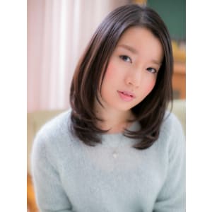 【透明感際立つ☆ツヤセミディ】