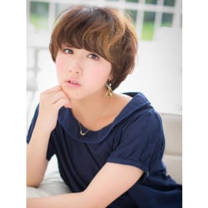 クセ毛っぽく！やわ♪ふわ♪ガーリーショート2