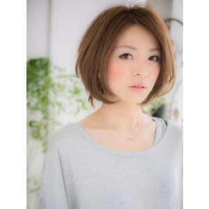 軽やか♪大人クールな毛束感ボブ