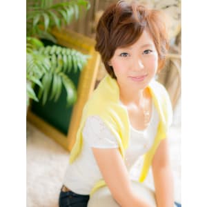 クセ毛を生かして☆ふんわりショートｂ