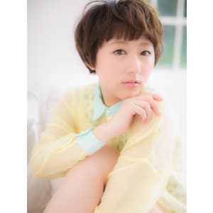 ぱっつん感が可愛い！個性派★マッシュボブ
