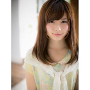 ナチュ可愛！憧れ女の子ストレート