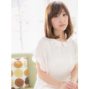 鎖骨がキレイに☆ふわふわミディb