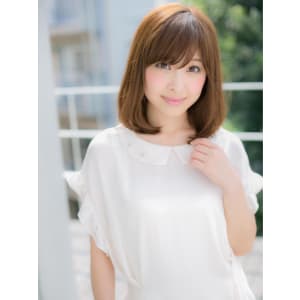 鎖骨がキレイに☆ふわふわミディa