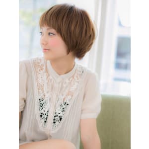 バングも決め手のおしゃれ度アップ★ショートb