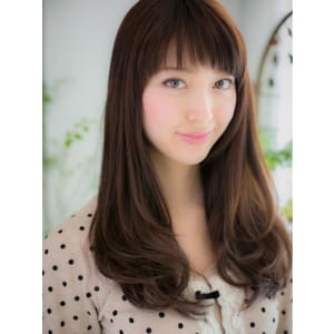 ストカールで創る、まとまるゆるロングa
