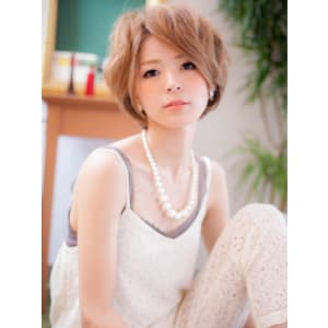 ゆるふわカールで上級者ショート☆a