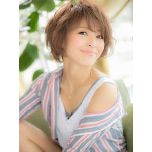 ゛空気感゛感じるリラックス☆ショートボブa