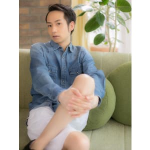 大人ナチュラル☆メンズショートb