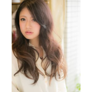 美人顔カラー☆ツヤふわロングa