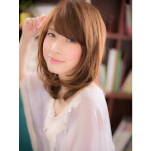 まとまる毛先【エアリー】ツヤ☆ミディーb