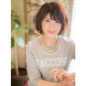 大人カジュアル☆★上品ゆるボブa