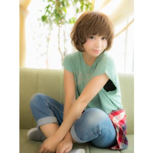 小顔も狙える♪好感・ラフボブa