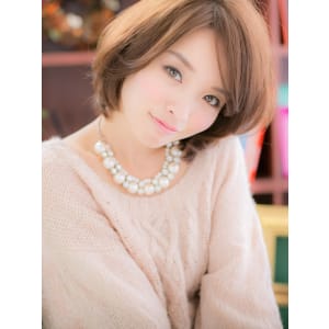 定番ボブをグレードアップ大人の上級ボブa