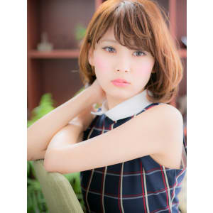 遊ぶ毛先が可愛い♪大人sweetボブa