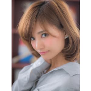 シフォンカールで大人レディ・セミディa
