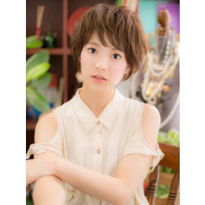 ピュアな透明感”美人顔”ショートa