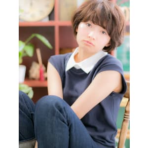 《等身大の》ラフマッシュボブa