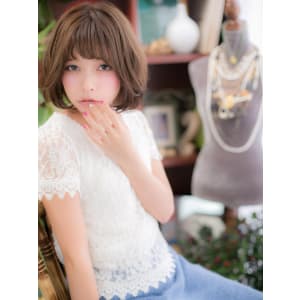 【アンニュイ顔が似合う、ナチュリラボブ】a