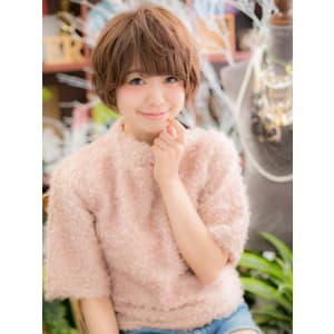 ふわくしゅ可愛い★重めマッシュショートa