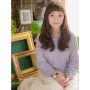 【ショートバングと☆ふわツヤワンカール】