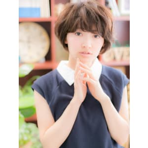 【《等身大の》ラフマッシュボブ】