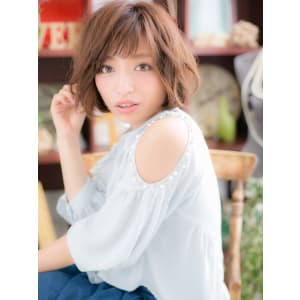 無造作カールの、抜け感☆ロブｂ