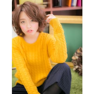 【デジタルパーマ】ランダムな毛先が◎大人ドーリーヘア