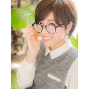 【ショートスタイル】丸みがポイント☆シンプルショート