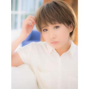無造作感がオシャレな、ハイトーンショートa - COVER HAIR bliss 戸田公園西口店【カバーヘアブリス トダコウエンニシグチテン】掲載中