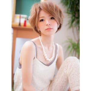 ゆるふわカールで上級者ショート☆2