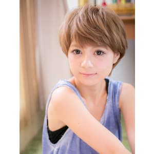 明るめでもツヤ感★マニッシュショート2