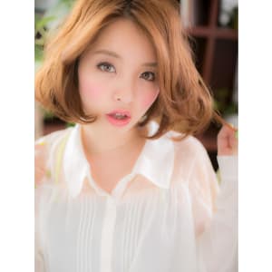ボリュームミディで女っぽさ♪a