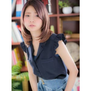 ツヤ☆潤い☆ワンカールストレートb