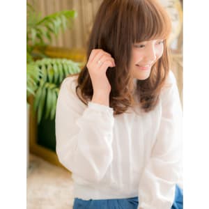 目元の可愛さUP☆柔らかミディｂ